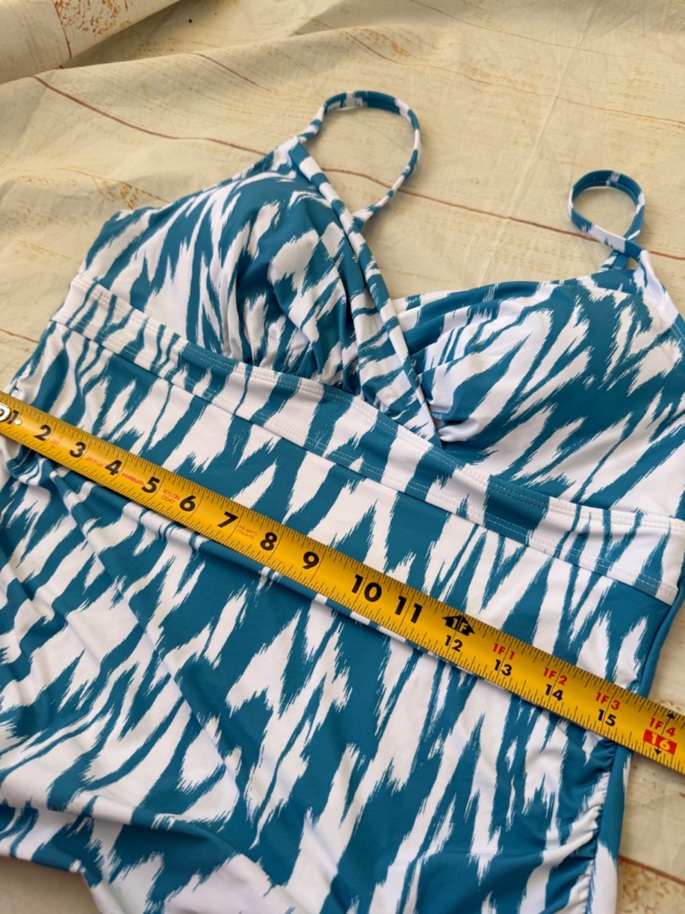 Anne Cole Limited Edition Tankini Top | XL | UPF 50+ | Swimwear Resort Beach NWT - Picture 6 of 8